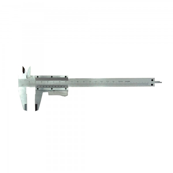 Pie de rey 15 cm. inox