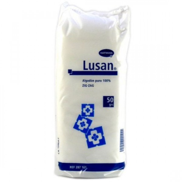 Lusan Algodón Hidrófilo Plisado Zig-zag 50g