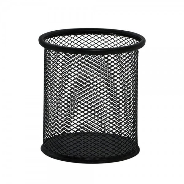 Cubilete portalápices q-connect negro