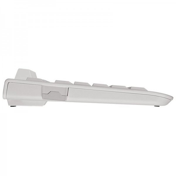 Cherry teclado+lector chip integrado (dnie) blanco
