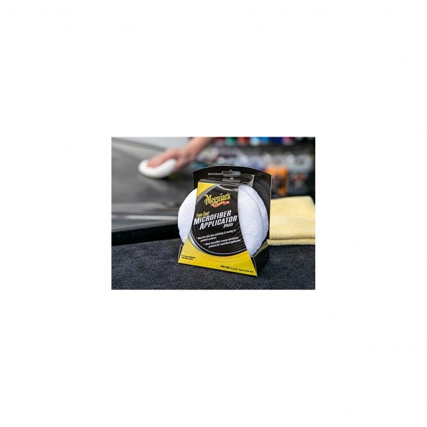 Meguiar's X3080EU Even Coat - Aplicador Suave de Microfibra para Coche