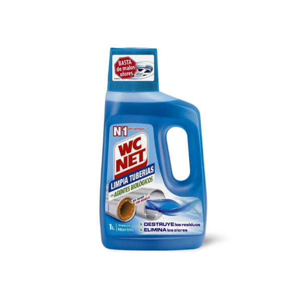 WC Net limpia tuberias Agentes Biológicos 1L