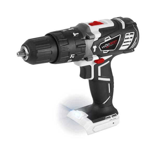 Taladro percut.worgrip  20v. s/bat