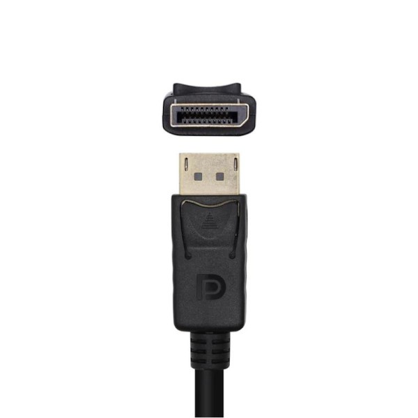 Aisens conversor dp/m-vga/m negro 2.0m