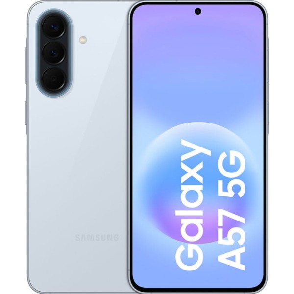 Samsung galaxy a57 5g light blue / 8gb + 256gb / 6,7" super amoled plus fhd+